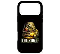 Custodia per iPhone 17 Pro Max Survival Duck Maschera antigas Graphic Post Apocalyptic Gaming