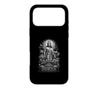 Custodia per iPhone 17 Pro Max Surya Sun Dio Hindu Vedic Solar Deity Chariot Power