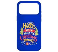 Custodia per iPhone 17 Pro Max Svegliami quando è la mattina di Natale