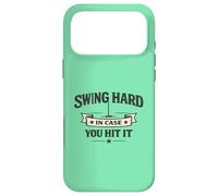 Custodia per iPhone 17 Pro Max Swing Hard In Case You Hit It More Holes Golf Meme
