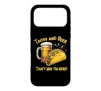 Custodia per iPhone 17 Pro Max Tacos And Beer That's Why I'm Here Funny Lover Martedì Scherzo