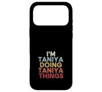 Custodia per iPhone 17 Pro Max Taniya Name Taniya Personalized Name First Given