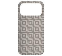 Custodia per iPhone 17 Pro Max Taupe Mocha Waves Gray Loops Elegance Neutral Pattern