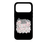 Custodia per iPhone 17 Pro Max Teacher Introvert Graded Paper Over People