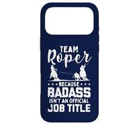 Custodia per iPhone 17 Pro Max Team Roper perché Badass non è un titolo di lavoro ufficiale