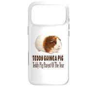 Custodia per iPhone 17 Pro Max Teddy Guinea Pig Genitore dell'anno, grazioso design Cavy