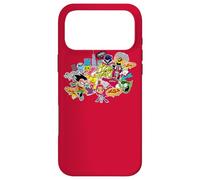 Custodia per iPhone 17 Pro Max Teen Titans Go! Pizza War!