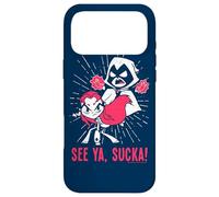 Custodia per iPhone 17 Pro Max Teen Titans Go! Raven & Starfire Suckas