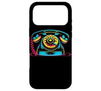 Custodia per iPhone 17 Pro Max Telefono retrò anni '80 Look d'altri tempi