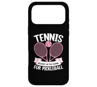 Custodia per iPhone 17 Pro Max Tennis perché sono troppo giovane per il pickleball