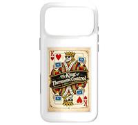 Custodia per iPhone 17 Pro Max Termostato termico ad aria con parodia del padre e del re