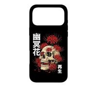 Custodia per iPhone 17 Pro Max Teschio Giglio Ragno Giapponese Giappone