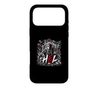 Custodia per iPhone 17 Pro Max Teschio norvegese dei corvi vichinghi della regina sotterranea