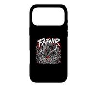 Custodia per iPhone 17 Pro Max Tesoro del tesoro delle rune vichinghe del drago norreno Fafnir