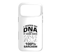 Custodia per iPhone 17 Pro Max Test del DNA Sarcasmo Test genetici Microbiologia Crispr
