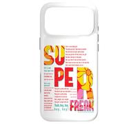 Custodia per iPhone 17 Pro Max Testo della canzone di Super Freak Rick James Motown Records