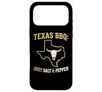 Custodia per iPhone 17 Pro Max Texas BBQ Just Sale and Pepper Authentic Pitmaster Grilling