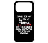 Custodia per iPhone 17 Pro Max Thanks for Not Selling My Fiance to the Circus Bride Groom