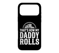Custodia per iPhone 17 Pro Max That's How My Daddy Rolls Trucker Truck Driver Dad