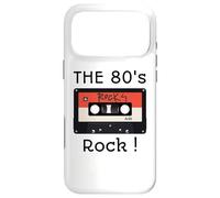 Custodia per iPhone 17 Pro Max The 80's Rock - Nastro a cassetta per camicia, stampa nera