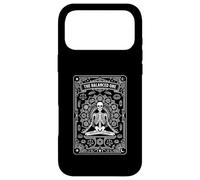 Custodia per iPhone 17 Pro Max The Balanced One Tarocco Scheletro Divertente Yoga Meditazione