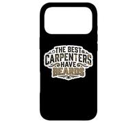 Custodia per iPhone 17 Pro Max The Best Carpenters Have Beards Bearded Wood Worker Citazione