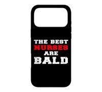Custodia per iPhone 17 Pro Max The Best Nurses Are Bald Funny Nurse Citazione Infermieristica Citazione Bavaglio