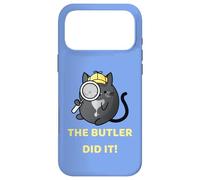 Custodia per iPhone 17 Pro Max The Butler Did It! Accogliente gatto misterioso rilevare per indizi