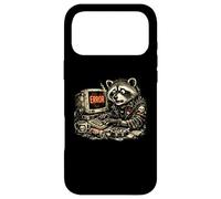Custodia per iPhone 17 Pro Max The Eternal Debugger Divertente Trash Panda IT Programmatore Raccoon