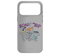 Custodia per iPhone 17 Pro Max The Flintstones Barney Fred Wilma Road Trip