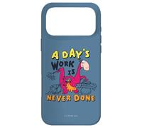 Custodia per iPhone 17 Pro Max The Flintstones Dino A Day's Work Is Never Done