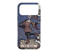 Custodia per iPhone 17 Pro Max The Fool Tarocchi Halloween Court Jester Spooky Gothic