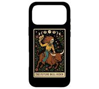 Custodia per iPhone 17 Pro Max The Future Bull Rider Bull Riding Cowboy Skeleton Tarocchi Carta