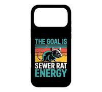 Custodia per iPhone 17 Pro Max The Goal Is Sewer Rat Energy Meme caotico -