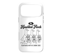 Custodia per iPhone 17 Pro Max The Haunted Flock Halloween Trick or Treat Goose Squad