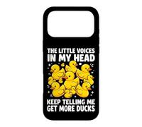 Custodia per iPhone 17 Pro Max The Little Voices In My Head Keep Telling Me Get More Ducks