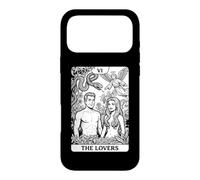 Custodia per iPhone 17 Pro Max The Lovers Tarocchi Coppia Retro Fumetti Giardino Dell'Eden