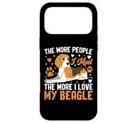 Custodia per iPhone 17 Pro Max The More People I Meet The More I Love My Beagle