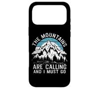Custodia per iPhone 17 Pro Max The Mountains Are Calling And I Must Go - Funny Hiker Hiking