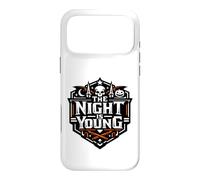 Custodia per iPhone 17 Pro Max The Night Is Young - Teschio di Halloween spettrale