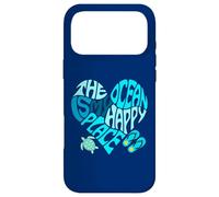 Custodia per iPhone 17 Pro Max The Ocean is My Happy Place Sea Beach Life Better Flip Flops