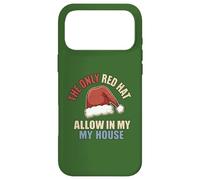 Custodia per iPhone 17 Pro Max The Only Red Hat Permesso Retro Santa Anti Trump Natale