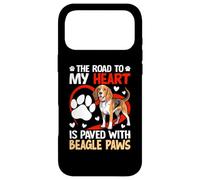 Custodia per iPhone 17 Pro Max The Road To My Heart Is Paved With Beagle Paws