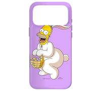 Custodia per iPhone 17 Pro Max The Simpsons Homer Simpson Easter Bunny