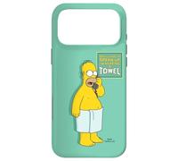 Custodia per iPhone 17 Pro Max The Simpsons Homer Simpson Speak Up I'm Wearing A Towel