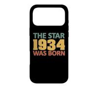 Custodia per iPhone 17 Pro Max THE STAR 1934 WAS BORN - Idea regalo per un 92° compleanno