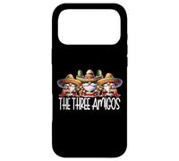 Custodia per iPhone 17 Pro Max The Three Amigos With Sombrero Funny Cinco De Mayo Gnomes