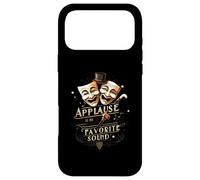 Custodia per iPhone 17 Pro Max Theater Actor Actress Masks Applause Is My Favorite Sound