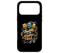 Custodia per iPhone 17 Pro Max Theater Is My Happy Place Stage Musical Drama Gift