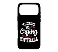 Custodia per iPhone 17 Pro Max Theres No Crying in camicia da softball